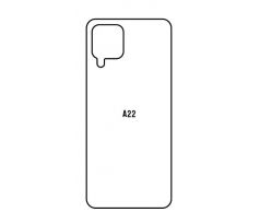 Hydrogel - matná zadní ochranná fólie - Samsung Galaxy A22 4G LTE