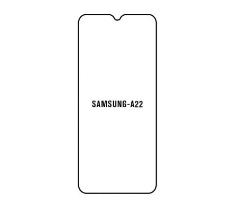Hydrogel - matná ochranná fólie - Samsung Galaxy A22 5G