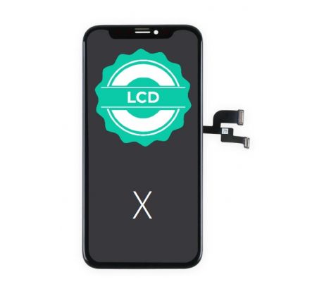 LCD displej + dotykové sklo Apple iPhone X černá