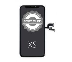 Černý SOFT OLED displej + dotykové sklo Apple iPhone XS