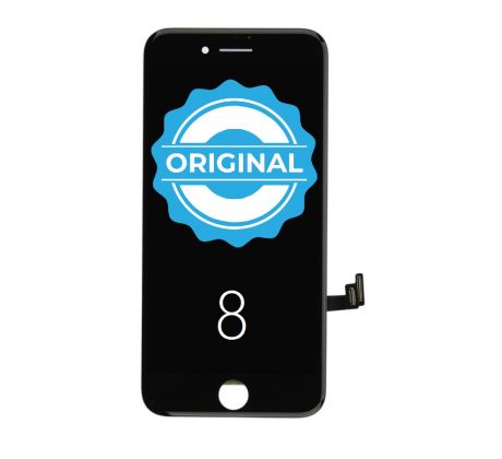 ORIGINAL Černý LCD displej iPhone 8 + dotyková deska