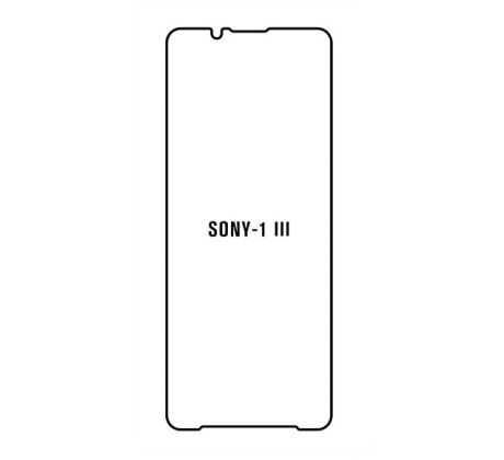 Hydrogel - Privacy Anti-Spy ochranná fólie - Sony Xperia 1 III