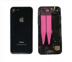 Zadní kryt iPhone 7 černý / Jet Black s malými díly