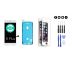 MULTIPACK - Bílý LCD displej pro iPhone 8 Plus + LCD adhesive (lepka pod displej) + 3D ochranné sklo + sada nářadí