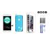 MULTIPACK - Bílý LCD displej pro iPhone 7 Plus + LCD adhesive (lepka pod displej) + 3D ochranné sklo + sada nářadí
