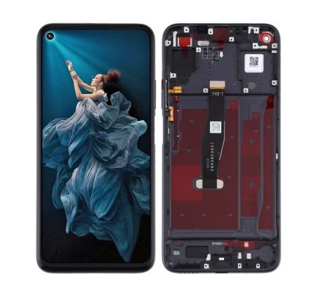 LCD displej + dotyková deska Honor 20 / Huawei Nova 5T s rámem