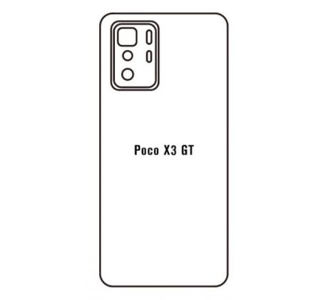Hydrogel - zadní ochranná fólie - Xiaomi Poco X3 GT