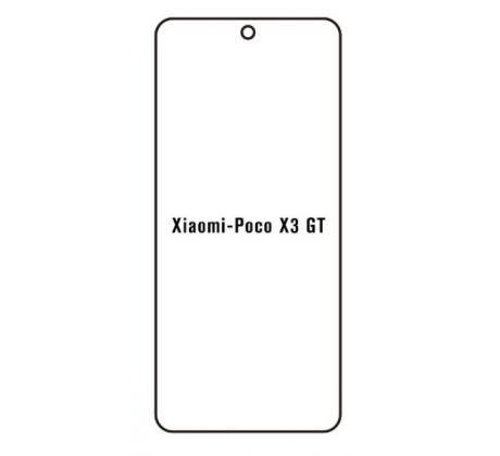 Hydrogel - ochranná fólie - Xiaomi Poco X3 GT