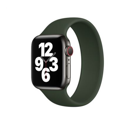 Řemínek pro Apple Watch (42/44/45mm) Solo Loop, velikost S - zelený 