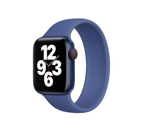 Řemínek pro Apple Watch (42/44/45mm) Solo Loop, velikost S - modrý 