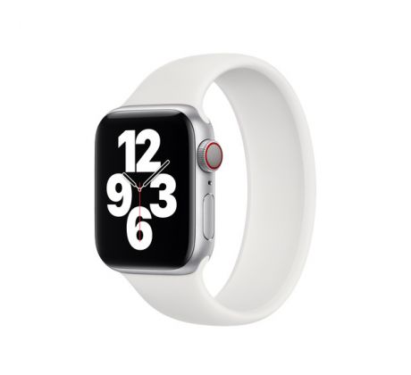 Řemínek pro Apple Watch (42/44/45mm) Solo Loop, velikost S - bílý 