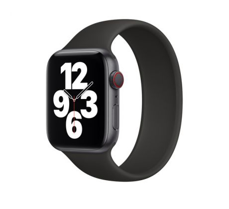 Řemínek pro Apple Watch (42/44/45mm) Solo Loop, velikost S - černý 