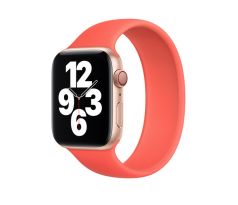 Řemínek pro Apple Watch (42/44/45mm) Solo Loop, velikost M - červený - PINK CITRUS 