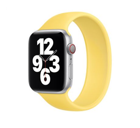 Řemínek pro Apple Watch (42/44/45mm) Solo Loop, velikost M - žlutý 