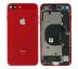 iPhone 8 Plus - Zadní kryt - housing iPhone 8 Plus - červený s malými díly (PRODUCT)RED™ 
