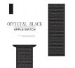 Řemínek pro Apple Watch (42/44/45mm) Nylon, grey-black 