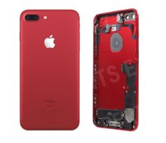 Zadní kryt iPhone 7 Plus červený s malými instalovanými díly