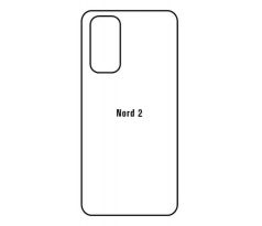 Hydrogel - matná zadní ochranná fólie - OnePlus Nord 2 5G