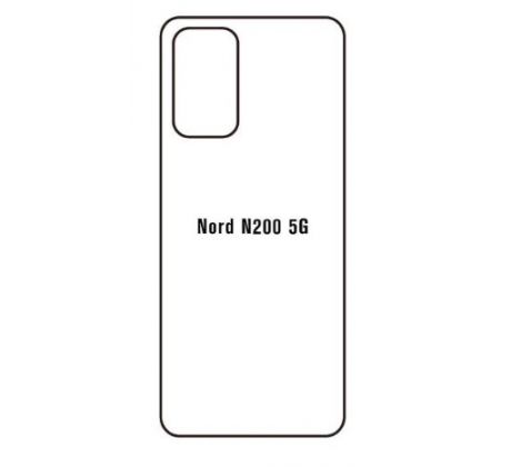 Hydrogel - matná zadní ochranná fólie - OnePlus Nord N200 5G