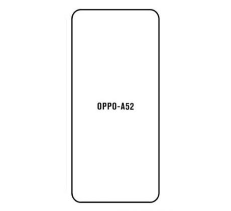 Hydrogel - Privacy Anti-Spy ochranná fólie - OPPO A52