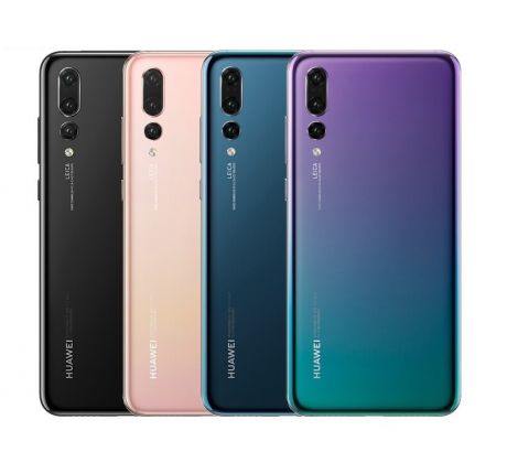 Huawei P20 Pro - Zadní kryt - černý - se sklíčkem zadní kamery (náhradní díl)