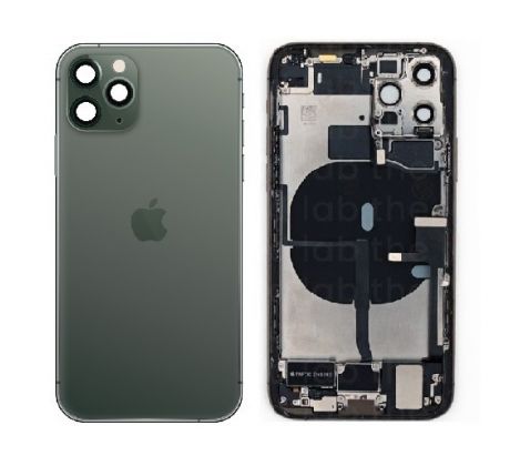 Apple iPhone 11 Pro - Housing (Midnight Green) s předinstalovanými díly