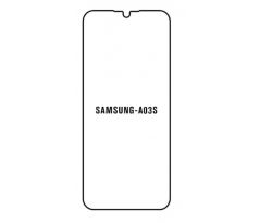 Hydrogel - matná ochranná fólie - Samsung Galaxy A03s