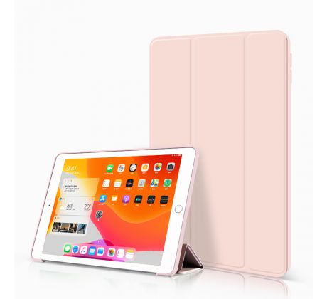 Trifold Smart Case - kryt se stojánkem pro iPad 9.7 (kromě iPad Pro 9.7) - ružový   