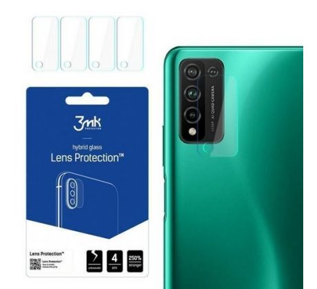 4x Hybridní flexibilní ochranné sklo zadní kamery - Honor 10X Lite