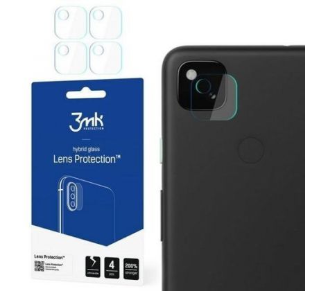 4x Hybridní flexibilní ochranné sklo zadní kamery - Google Pixel 4A