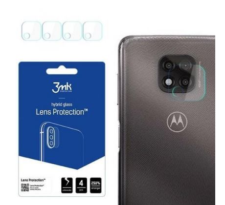 4x Hybridní flexibilní ochranné sklo zadní kamery - Motorola Moto G Power 2021