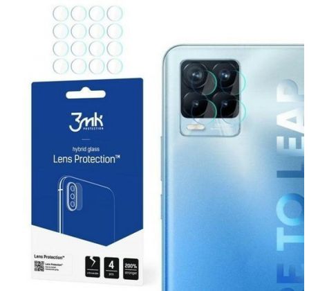 4x Hybridní flexibilní ochranné sklo zadní kamery - Realme 8 Pro