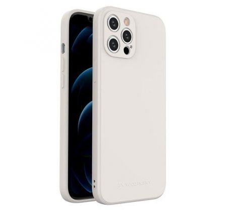 iPhone 12 Pro Max Silicone Case - béžový