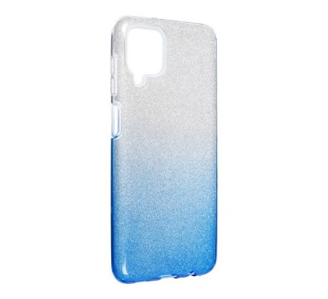 Forcell SHINING Case  Samsung Galaxy A12 průsvitný/modrý