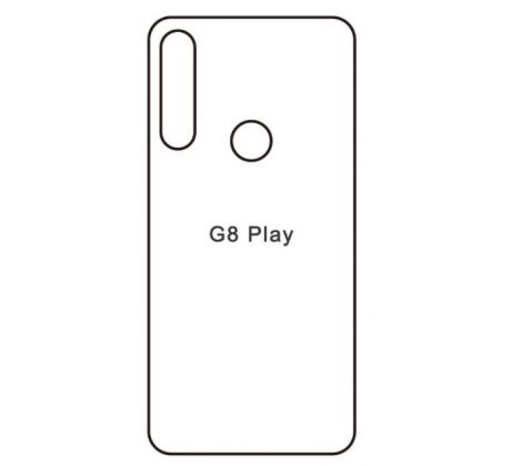 Hydrogel - zadní ochranná fólie - Motorola Moto G8 Play