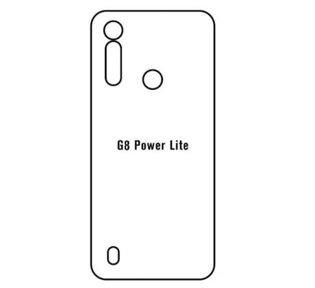 Hydrogel - zadní ochranná fólie - Motorola Moto G8 Power Lite 