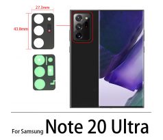 Náhradní sklo zadní kamery - Samsung Galaxy Note 20 Ultra