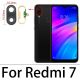 Náhradní sklo zadní kamery - Xiaomi Redmi 7