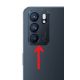 Náhradní sklo zadní kamery - Oppo Reno 6