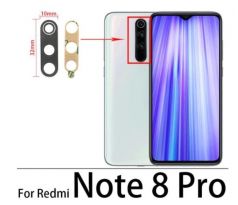 Náhradní sklo zadní kamery - Xiaomi Redmi Note 8 Pro