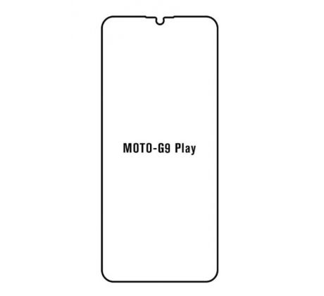 Hydrogel - matná ochranná fólie - Motorola Moto G9 Play