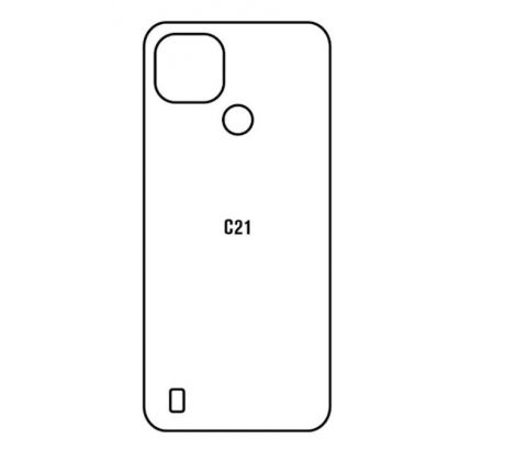 Hydrogel - zadní ochranná fólie - Realme C21