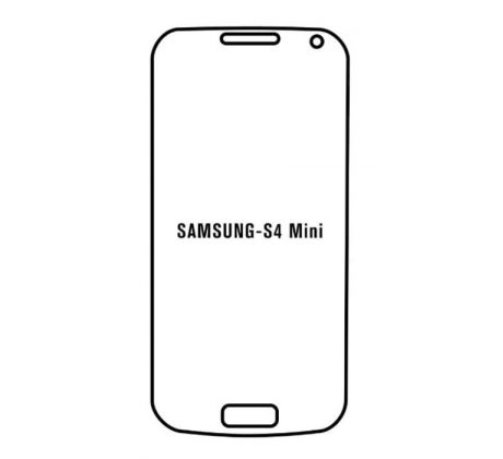 Hydrogel - Privacy Anti-Spy ochranná fólie - Samsung Galaxy S4 mini