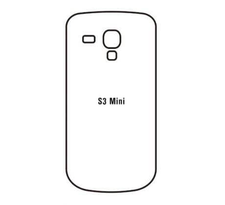 Hydrogel - matná zadní ochranná fólie - Samsung Galaxy S3 mini