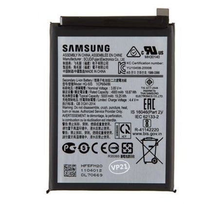 Baterie Samsung SCUD-HQ-50S pro Samsung Galaxy A02s,A03,A03s Li-Ion 5000mAh (Service Pack)