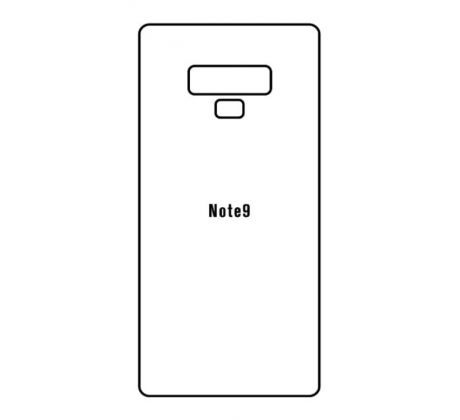 Hydrogel - matná zadní ochranná fólie - Samsung Galaxy Note 9