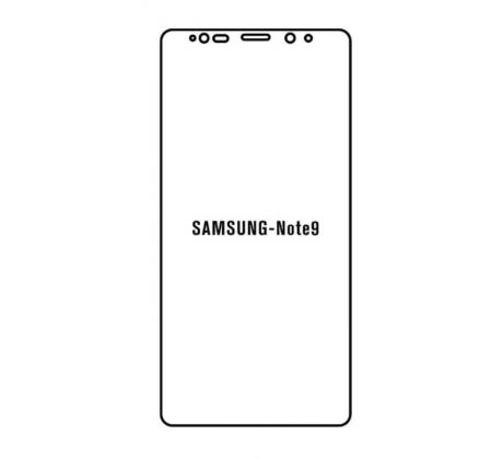 Hydrogel - matná ochranná fólie - Samsung Galaxy Note 9