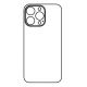 Hydrogel - zadní ochranná fólie - iPhone 13 Pro Max, typ výřezu 3
