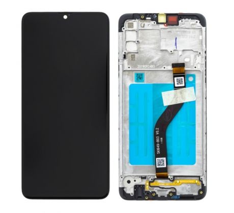 LCD displej + dotyk Samsung Galaxy A207 A20s Black (Service Pack)