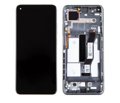 LCD displej + dotyková plocha pro Xiaomi Mi 10T/Mi 10T Pro Black (Service Pack)